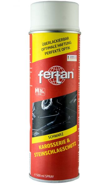 FERTAN Karosserie- &amp; Steinschlagschutz schwarz 500 ml Spray