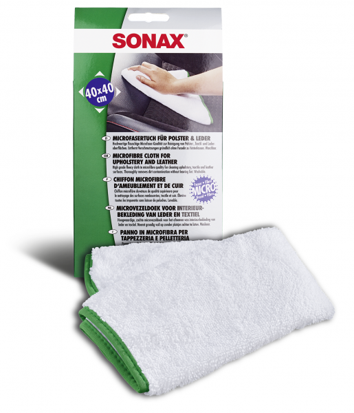 SONAX Microfasertuch für Polster & Leder