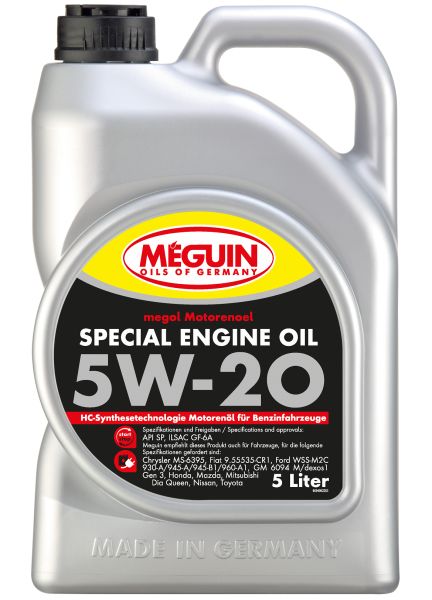 Meguin megol Special Engine Oil 5W-20 Motoröl 5 Liter