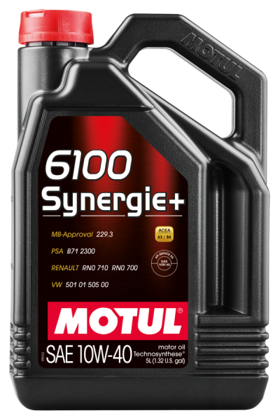 MOTUL 6100 SYNERGIE+ 10W-40 Motoröl 5 Liter