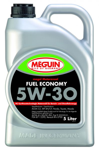 Meguin megol Fuel Economy 5W-30 Motoröl 5 Liter