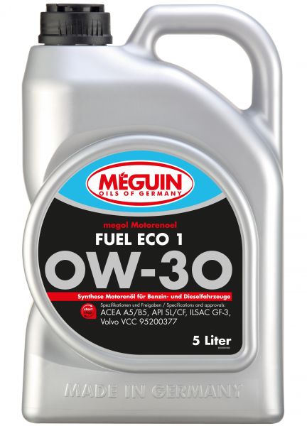 Meguin megol Fuel Eco 1 SAE 0W-30 Motoröl 5 Liter