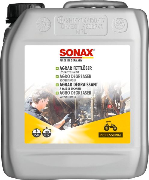 SONAX AGRAR FettLöser lösemittelhaltig 5 Liter