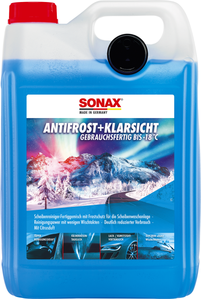 SONAX AntiFrost + KlarSicht -18°C Citrus 5 Liter