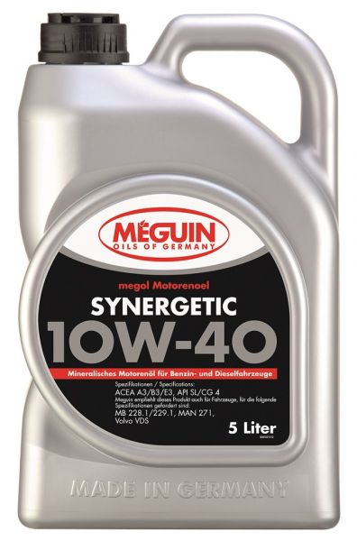 Meguin megol Synergetic 10W-40 Motoröl 5 Liter