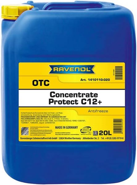 RAVENOL OTC PROTECT C12+ Kühlerfrostschutz Konzentrat 20 Liter