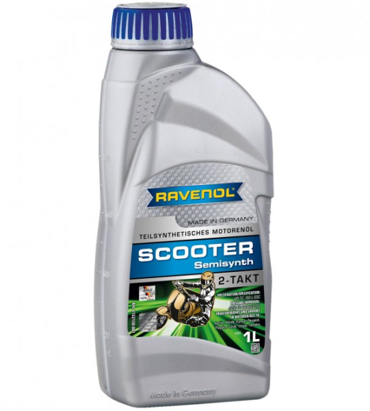 RAVENOL Scooter Teilsynthetisch 2T Öl 1 Liter