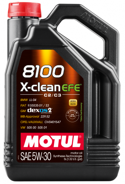 MOTUL 8100 X-CLEAN EFE 5W-30 Motoröl 5 Liter