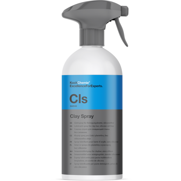 Koch Chemie Clay Spray Cls 500 ml Gleitspray für Reinigungsknete, siliconölfrei