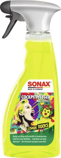 SONAX CockpitPfleger Matteffect Lemon Rocks 500 ml