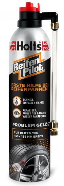 Holts Reifen Pilot Pannenspray 400 ml für mittlere/große Reifen 155-195 mm