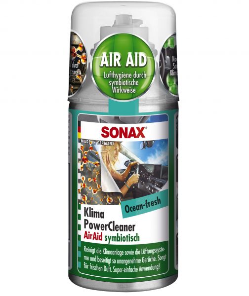 SONAX KlimaPowerCleaner AirAid symbiotisch Ocean-fresh 100 ml