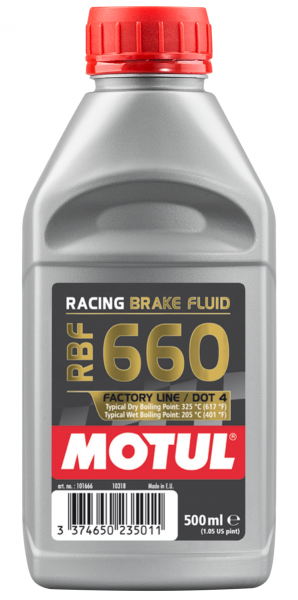 MOTUL RBF 660 FACTORY LINE DOT 4 Bremsflüssigkeit 500 ml