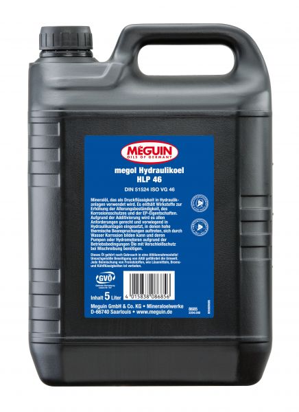 Meguin Hydrauliköl HLP 46 5 Liter