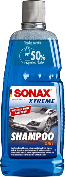 SONAX XTREME Shampoo 2 in 1 ohne Abledern 1 Liter