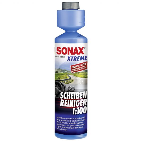 SONAX XTREME ScheibenReiniger 1:100 250 ml (ergibt 25 Liter)