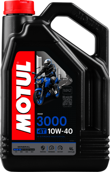 MOTUL 3000 4T 10W-40 Motoröl 4 Liter