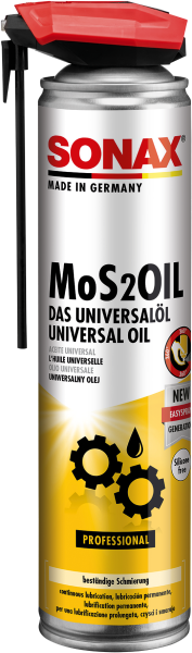 SONAX Professional MoS2 Oil Universalöl mit Easy Spray 400 ml