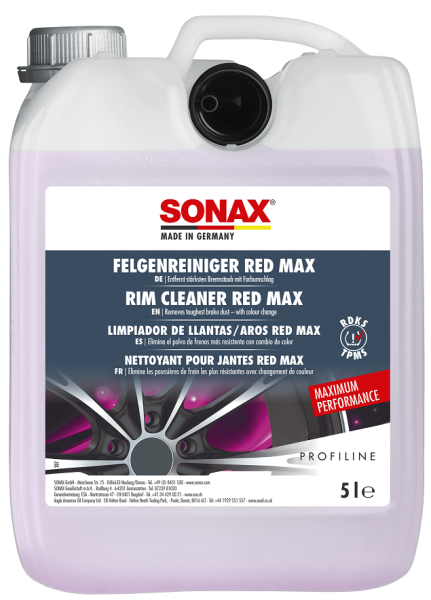 SONAX PROFILINE FelgenReiniger Red Max 5 Liter