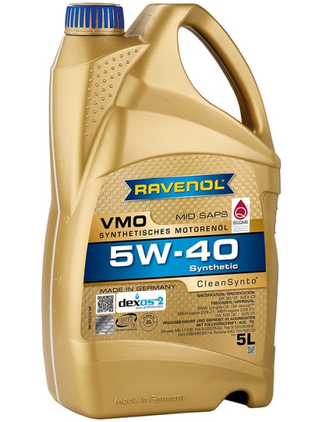 RAVENOL VMO SAE 5W-40 Motoröl 5 Liter