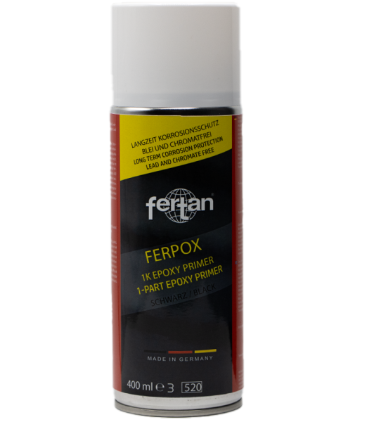 FERTAN FERPOX 1-K Epoxy Primer 400 ml Spray SCHWARZ