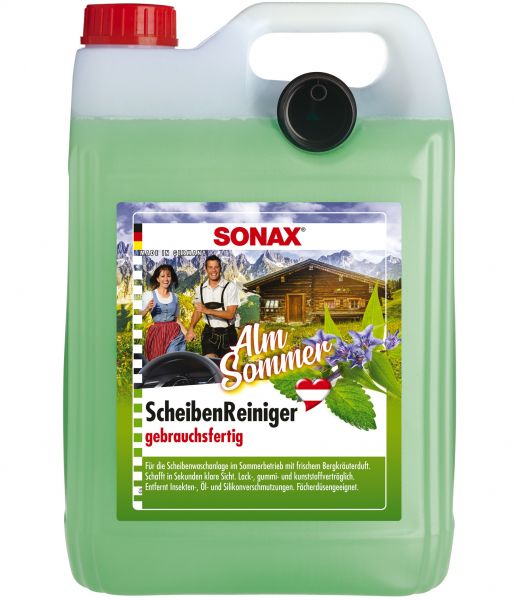 SONAX ScheibenReiniger gebrauchsfertig Alm Sommer 5 Liter