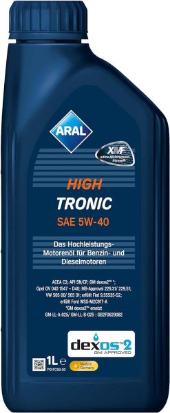 Aral HighTronic 5W-40 Motoröl 1 Liter