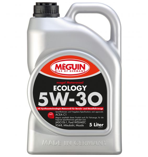 Meguin megol Ecology 5W-30 C1 Motoröl 5 Liter