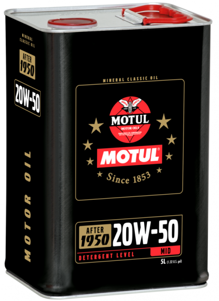 MOTUL CLASSIC OIL 20W-50 Motoröl 5 Liter
