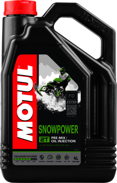MOTUL SNOWPOWER 2T Motoröl 4 Liter