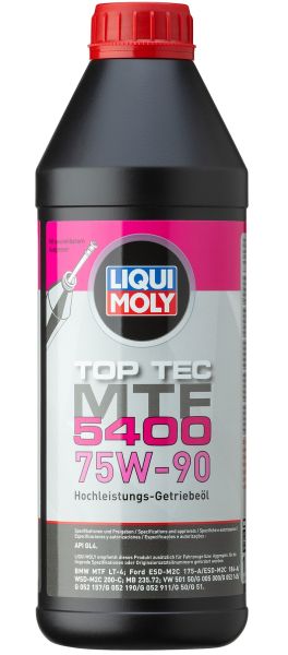 Liqui Moly Top Tec MTF 5400 75W-90 Hochleistungs-Getriebeöl 1 Liter