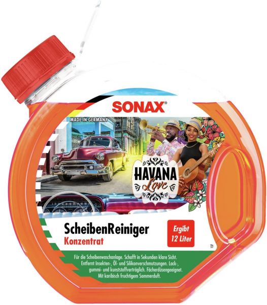 SONAX ScheibenReiniger Konzentrat Havana Love 3 Liter