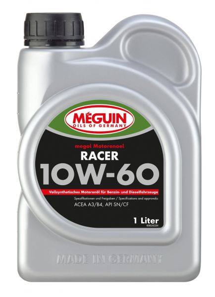 Meguin megol Racer 10W-60 Motoröl vollsynthetisch 1 Liter