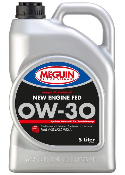 Meguin megol New Engine FED 0W-30 Motoröl 5 Liter