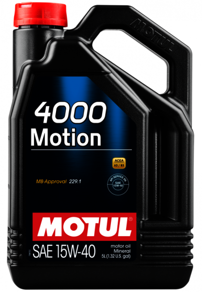 MOTUL 4000 Motion 15W-40 Motoröl 5 Liter