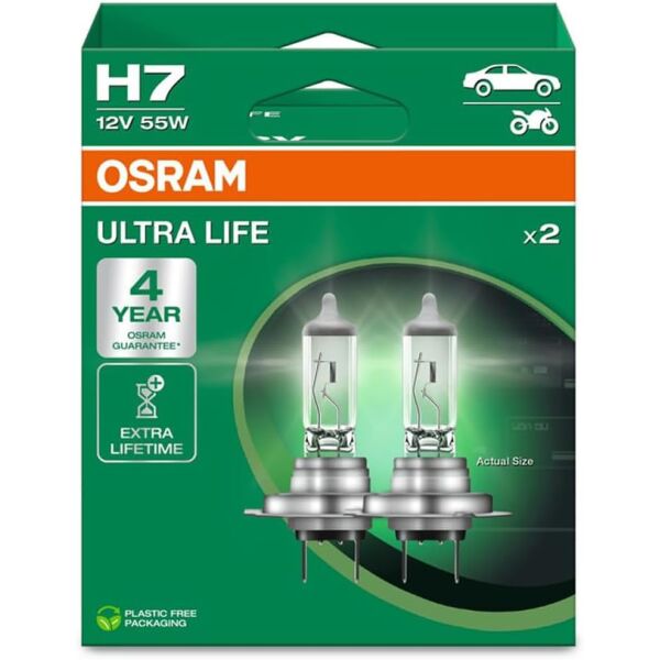 OSRAM H7 ULTRA LIFE 12V 55W (2 Stück)