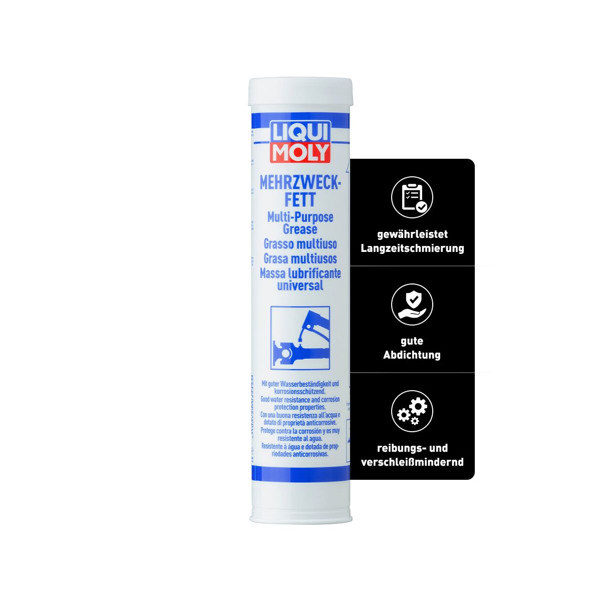12 X 400 G Divinol Mehrzweckfett NLGI 2 22971 – Lube-Shuttle Lithiumfett Für Jede Gelegenheit