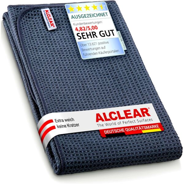 ALCLEAR Ultra-Microfasertuch Trockenwunder Maxi navy...