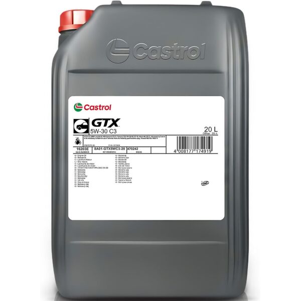 Castrol GTX 5W-30 C3 Motoröl 20 Liter