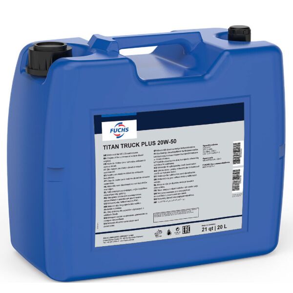 FUCHS TITAN TRUCK PLUS 20W-50 Motoröl 20 Liter
