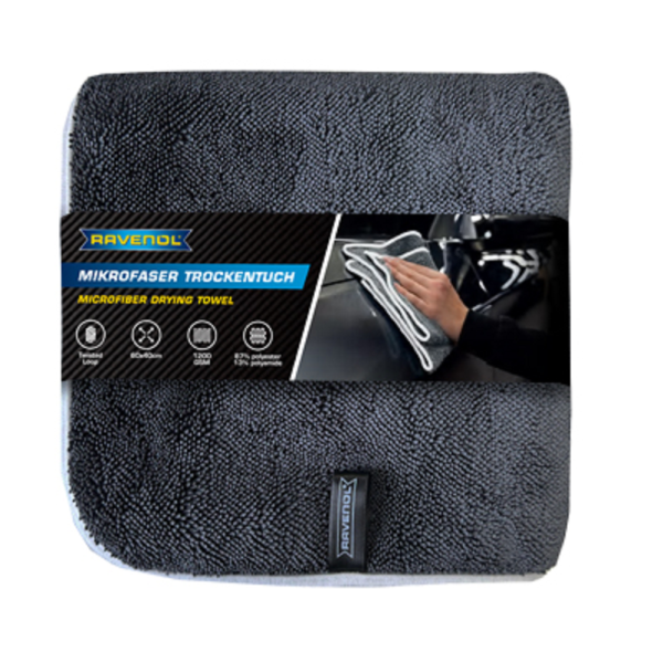 RAVENOL Mikrofaser Trockentuch Twisted Loop