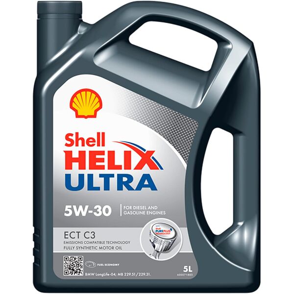 Shell Helix Ultra ECT C3 5W-30 Motoröl 5 Liter