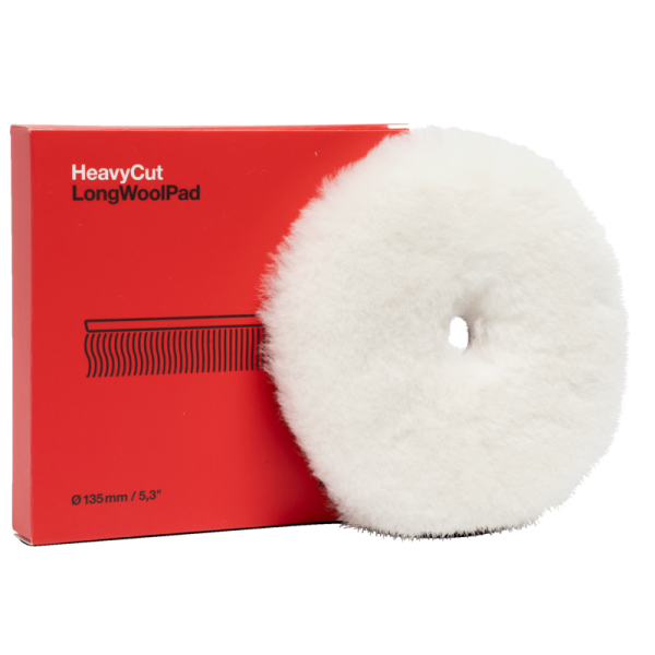 Koch Chemie Heavy Cut Long Wool Lammfell Pad 135 mm