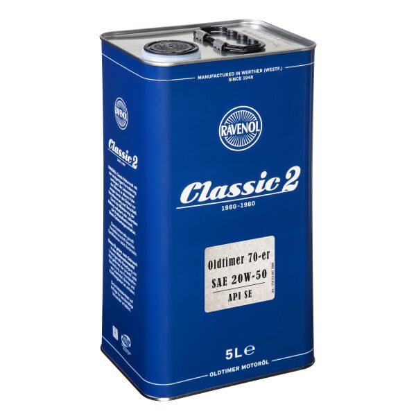RAVENOL Oldtimer 70-er SAE 20W-50 Motoröl 5 Liter