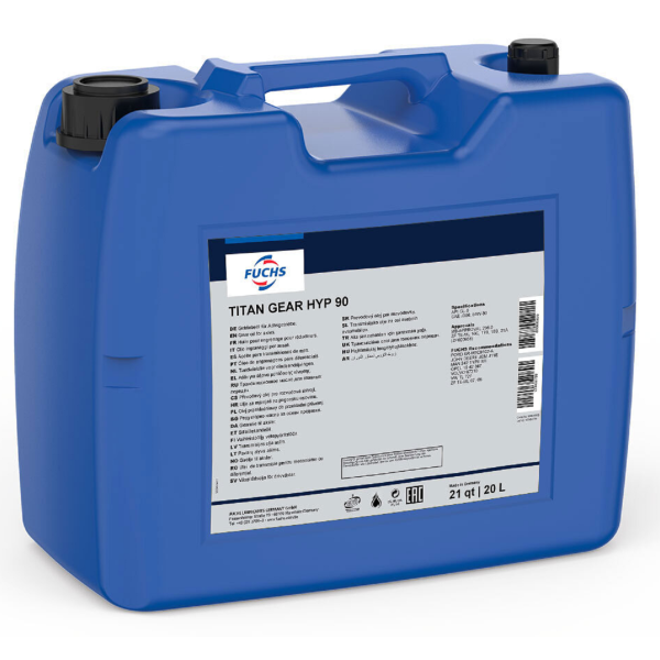 FUCHS TITAN GEAR HYP 90 Getriebeöl 20 Liter