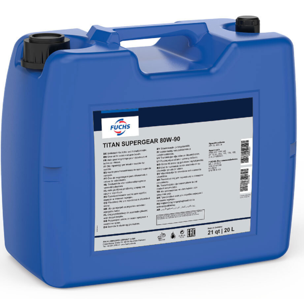 FUCHS TITAN SUPERGEAR SAE 80W-90 Getriebeöl 20 Liter