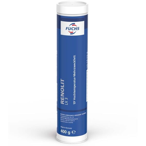 FUCHS RENOLIT LX 3 EP-Hochtemperatur-Mehrzweckfett 400 g