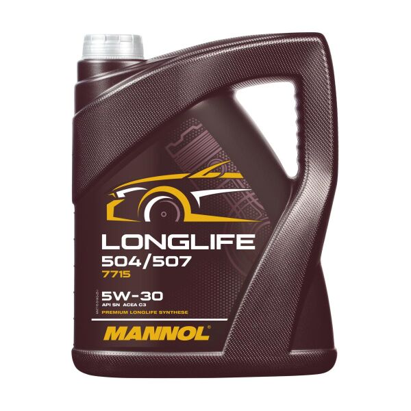 MANNOL MN7715 Longlife 504/507 5W-30 Motoröl 5 Liter