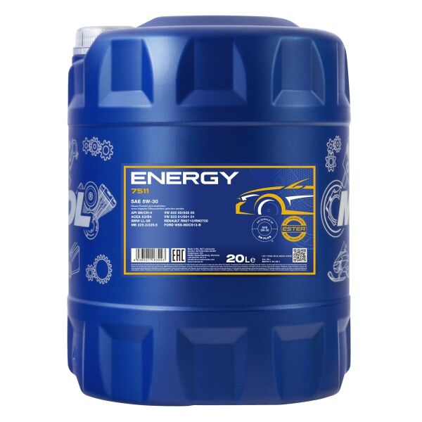 MANNOL 7511 ENERGY 5W-30 Motoröl 20 Liter