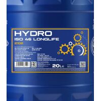MANNOL 2102 Hydrauliköl HLP ISO VG 46 20 Liter